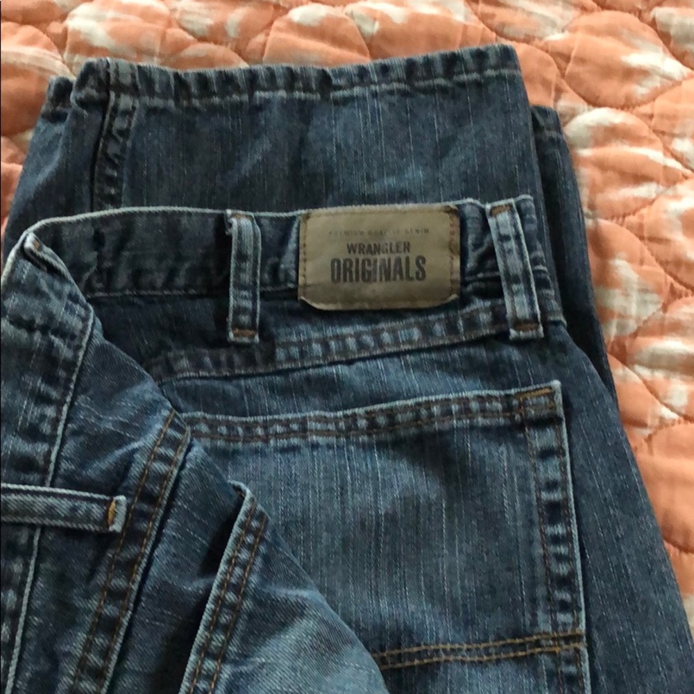 Gently used jeans